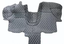 Кожаные 3D коврики Autozs Premium для Volkswagen Caravelle T5 (2003-2015)